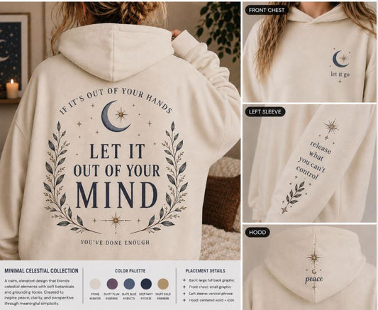 Let It Out of Your Mind Graphic Hoodie