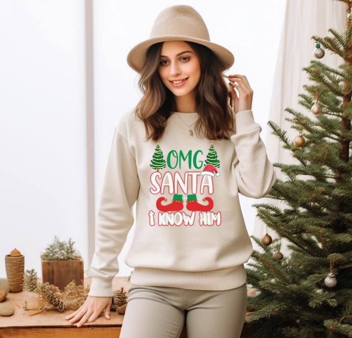 OMG Santa, I Know Him Elf Crew