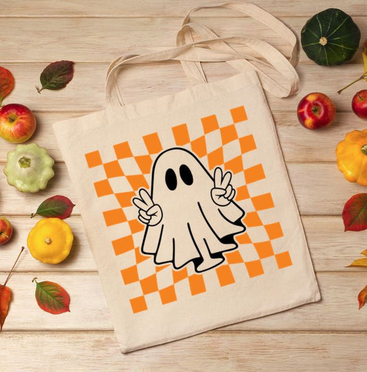 Peace Ghost Tote