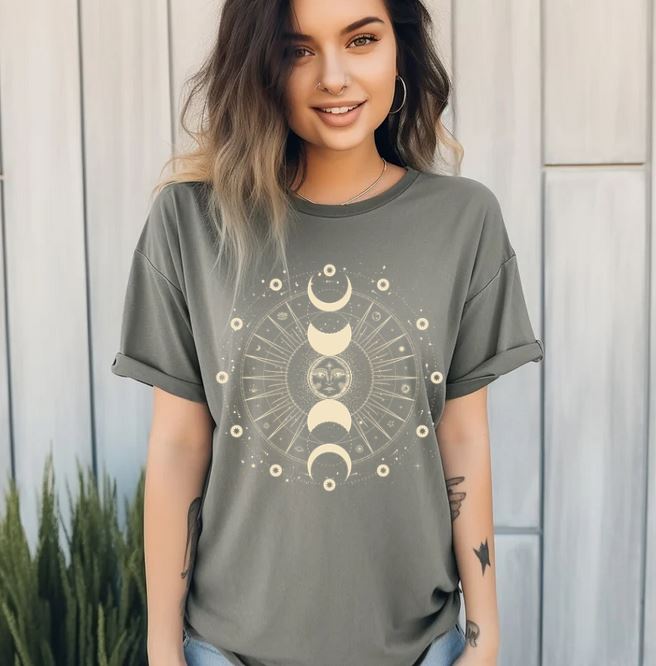 Moon Phase Circle Tee