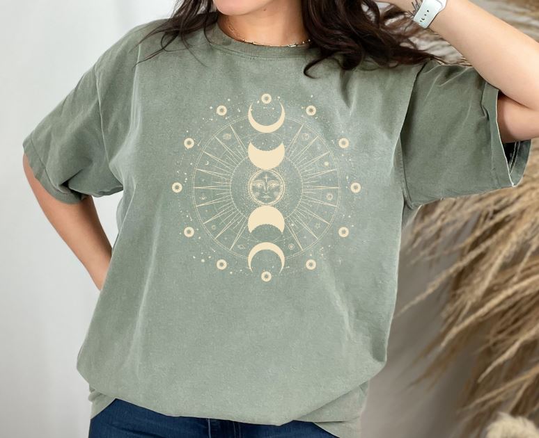 Moon Phase Circle Tee