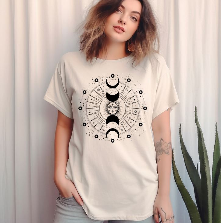 Moon Phase Circle Tee