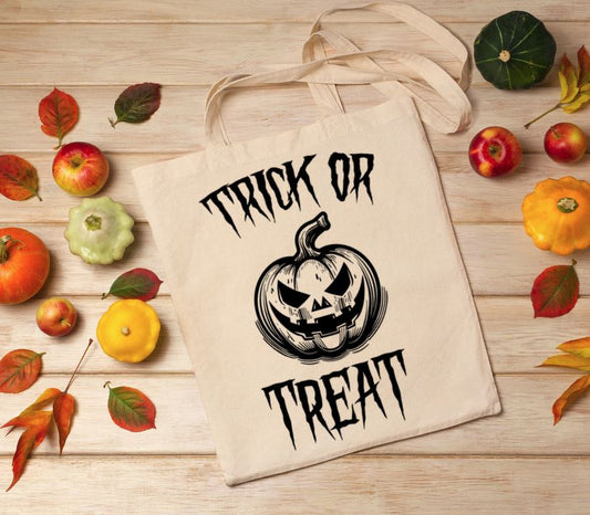 Spooky Trick or Treat Tote