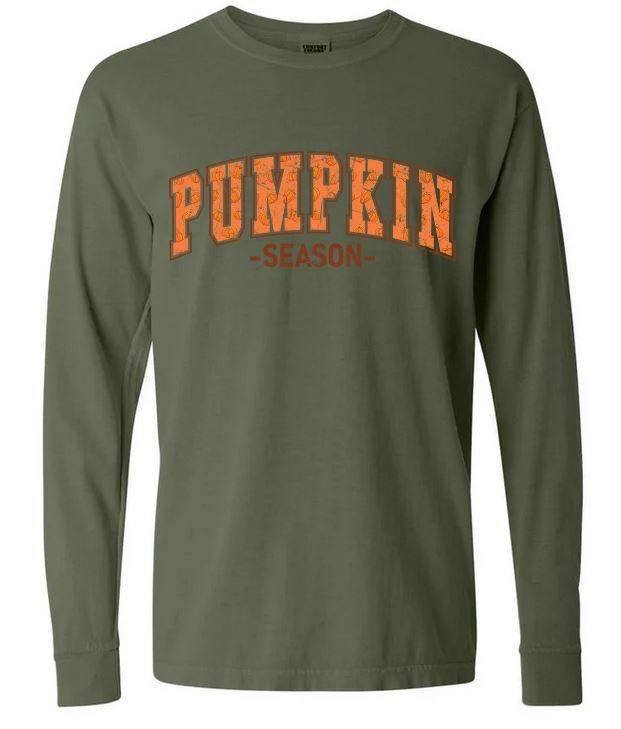 Pumpkin Season Long Sleeve Tee