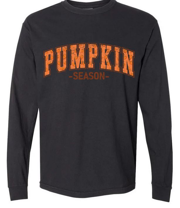 Pumpkin Season Long Sleeve Tee