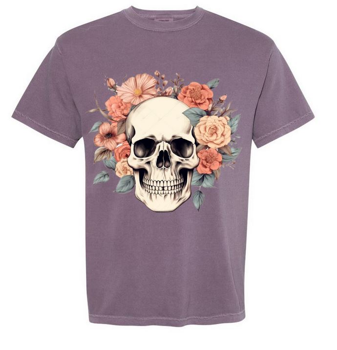 Flower Skull Tee