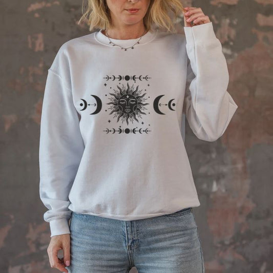 Boho Sun Face Crew