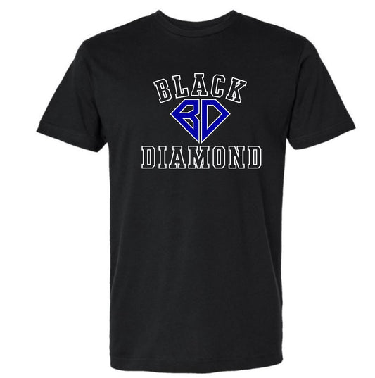 Youth Black Diamond BD Unisex T Shirt in Black