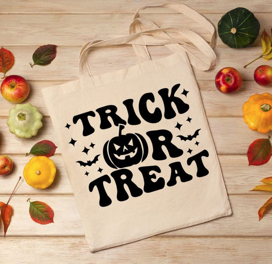 Trick or Treat Pumpkin Tote