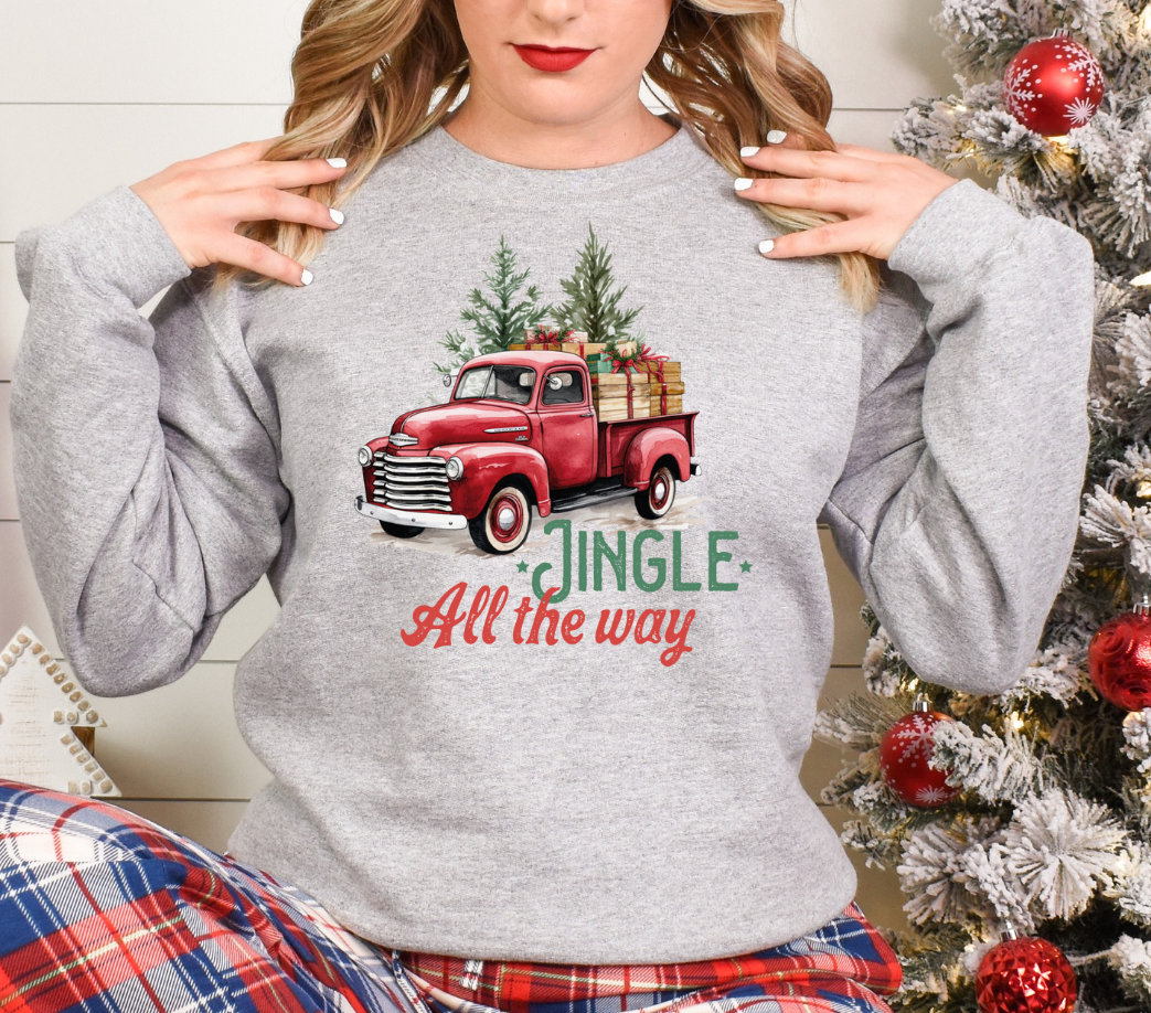 Jingle All The Way Christmas Truck Crew