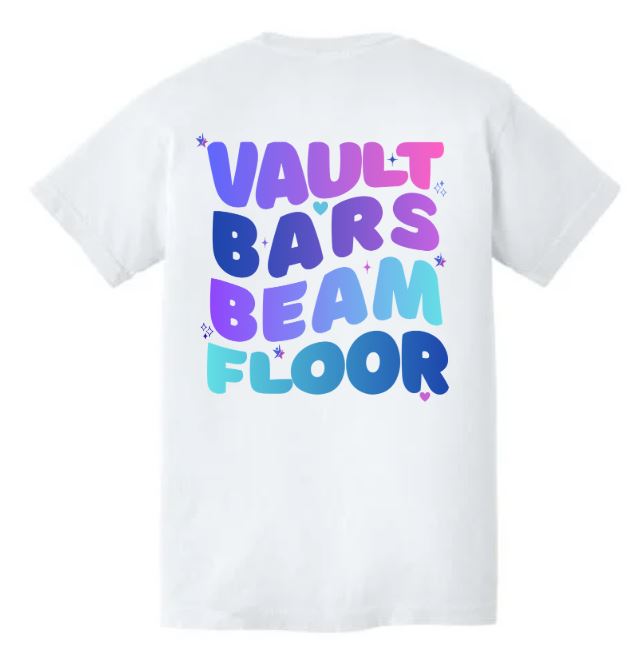Vault, Bars, Beam, Floor Tee Shirt