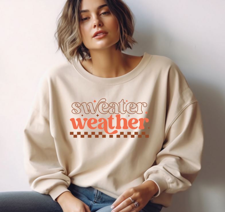 Sweater Weather Crew Neck Sweatshirt