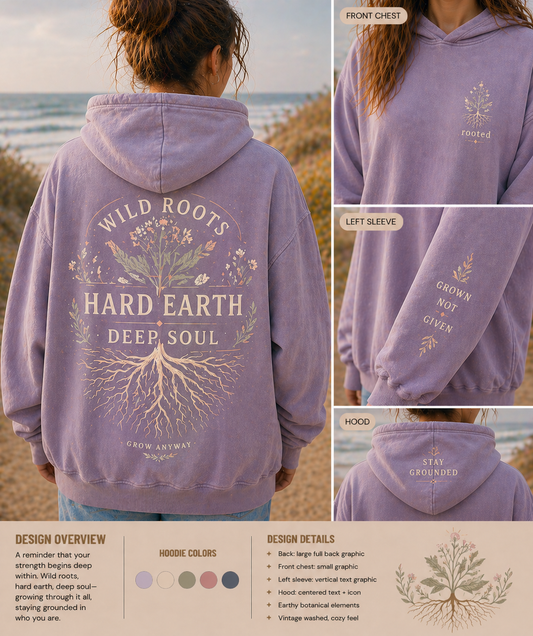 Wild Roots Graphic Hoodie