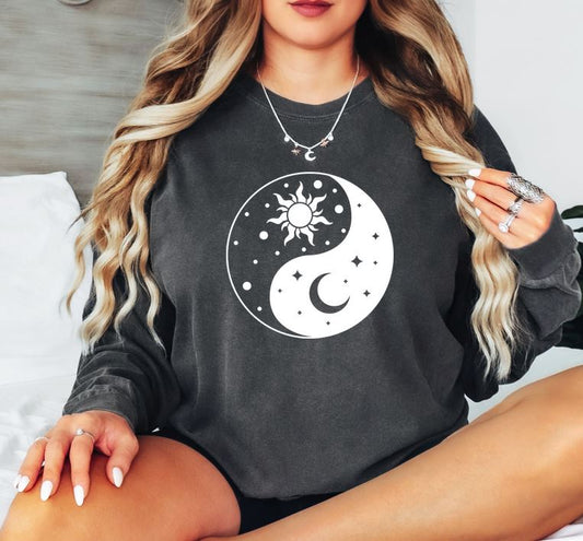 Celestial Yin and Yang Long Sleeve Tee