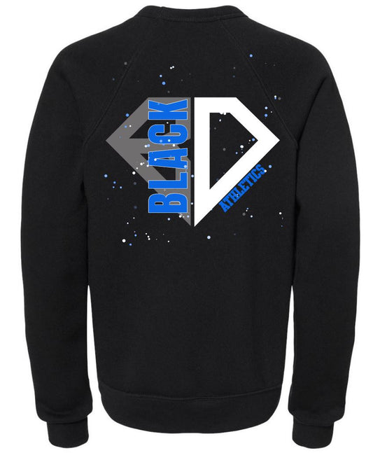 BDA Splatter Youth Crew Neck Sweatshirt